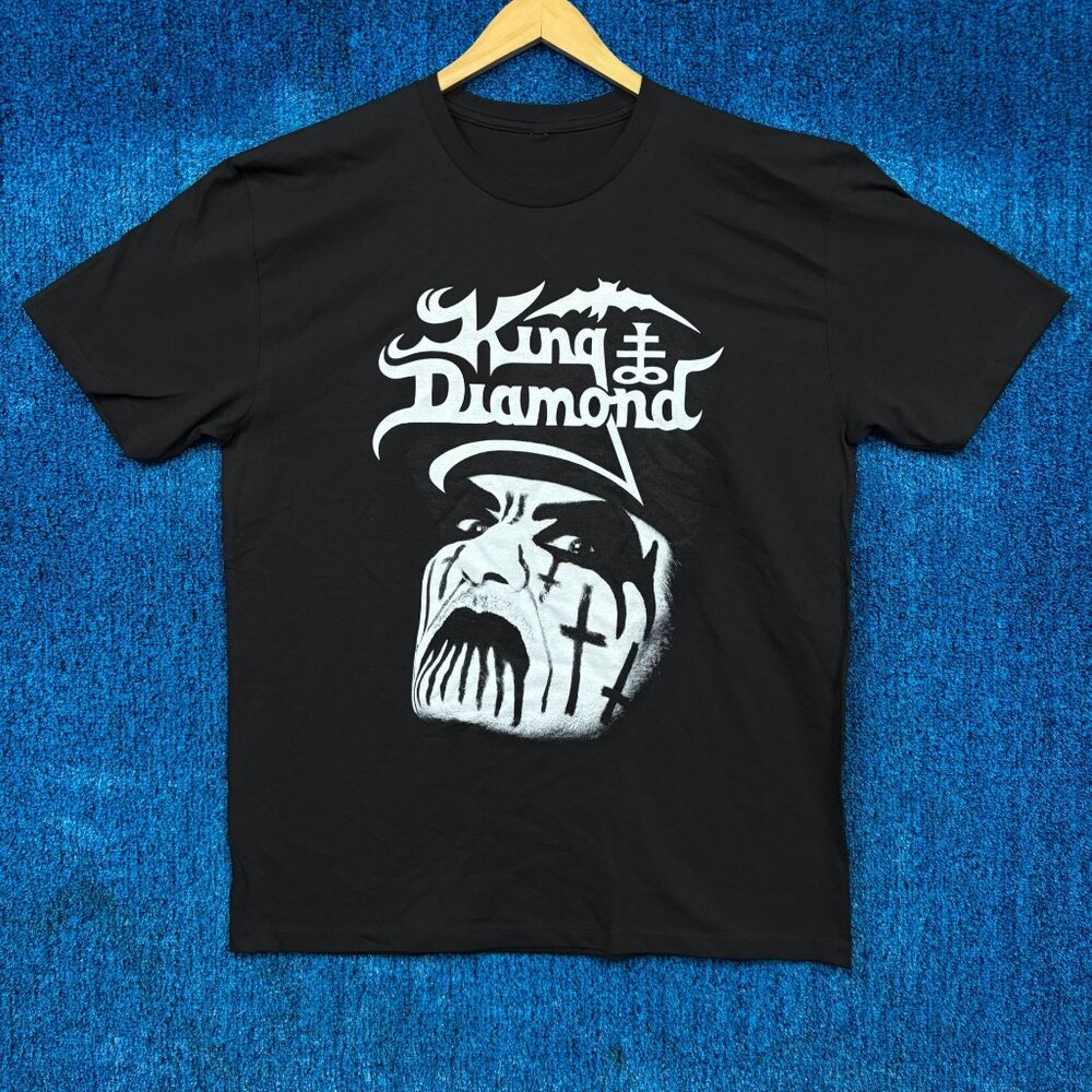 King Diamond The Dark Sides Heavy Metal Band T-Shirt Size Extra Large